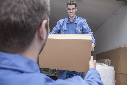A local van moving service supporting a home move in Plumstead