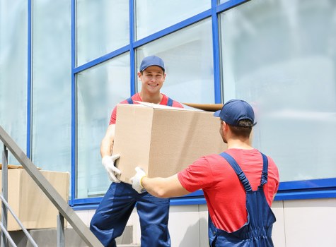 Commercial furniture pick-up for an office in Plumstead