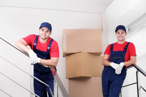Removal team planning a local move in Plumstead