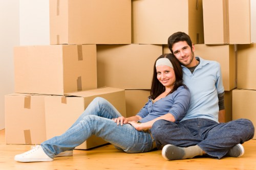 Careful loading of furniture for a Plumstead removal service