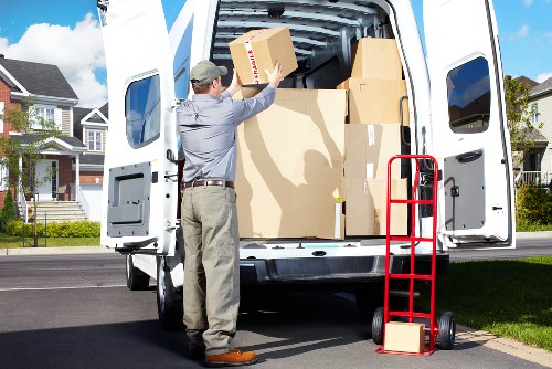 Local man and van helping with a move in Plumstead