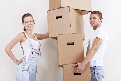 Local removals service handling a residential move in Plumstead