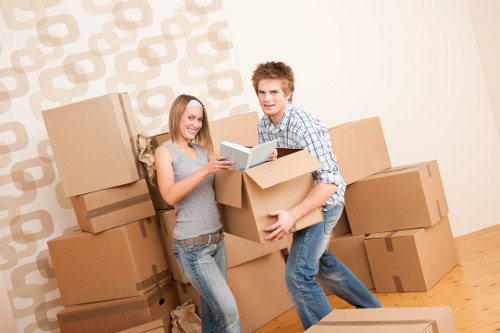 Careful packing and loading for a Plumstead office relocation