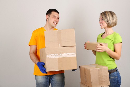 Plumstead removal van service supporting a local move